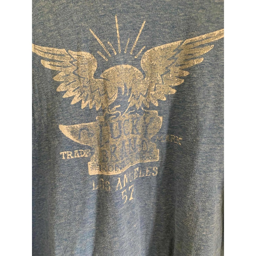 Vintage Lucky Brand Gray shirt - XXL